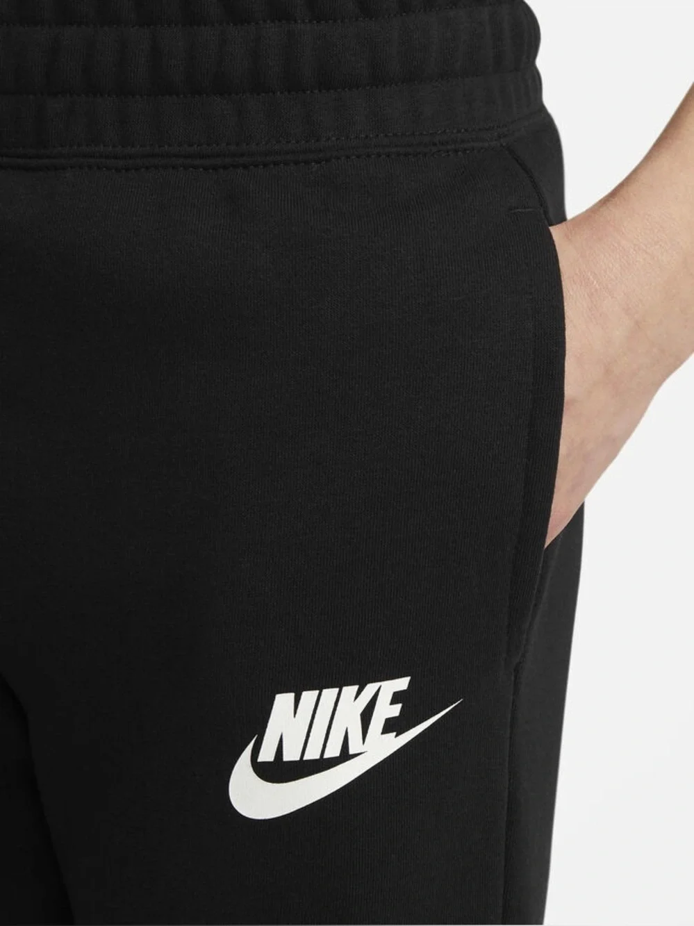 Nike Sportswear Club Kids' (Girls') French Terry Pants DC7211-010 Black Size XL